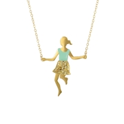 Whimsy Jewelry Jump Roper Necklace